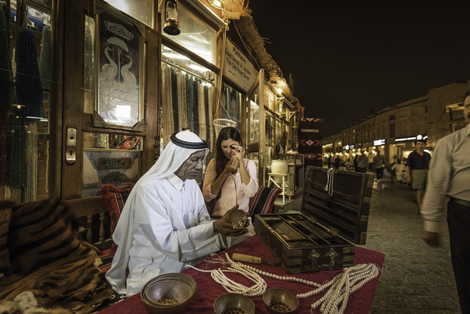 Наследие добычи жемчуга — real photograph of Qatar, AL KHALIDIAH TOURISM private tours