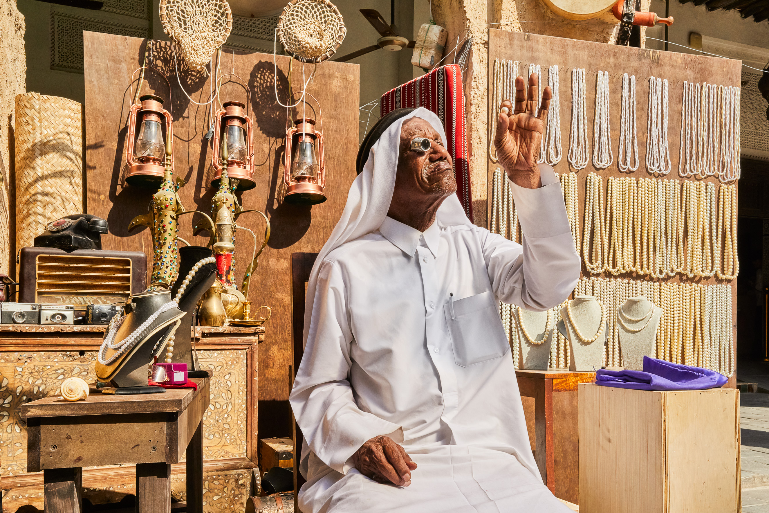 Наследие добычи жемчуга — real photograph of Qatar, AL KHALIDIAH TOURISM private tours