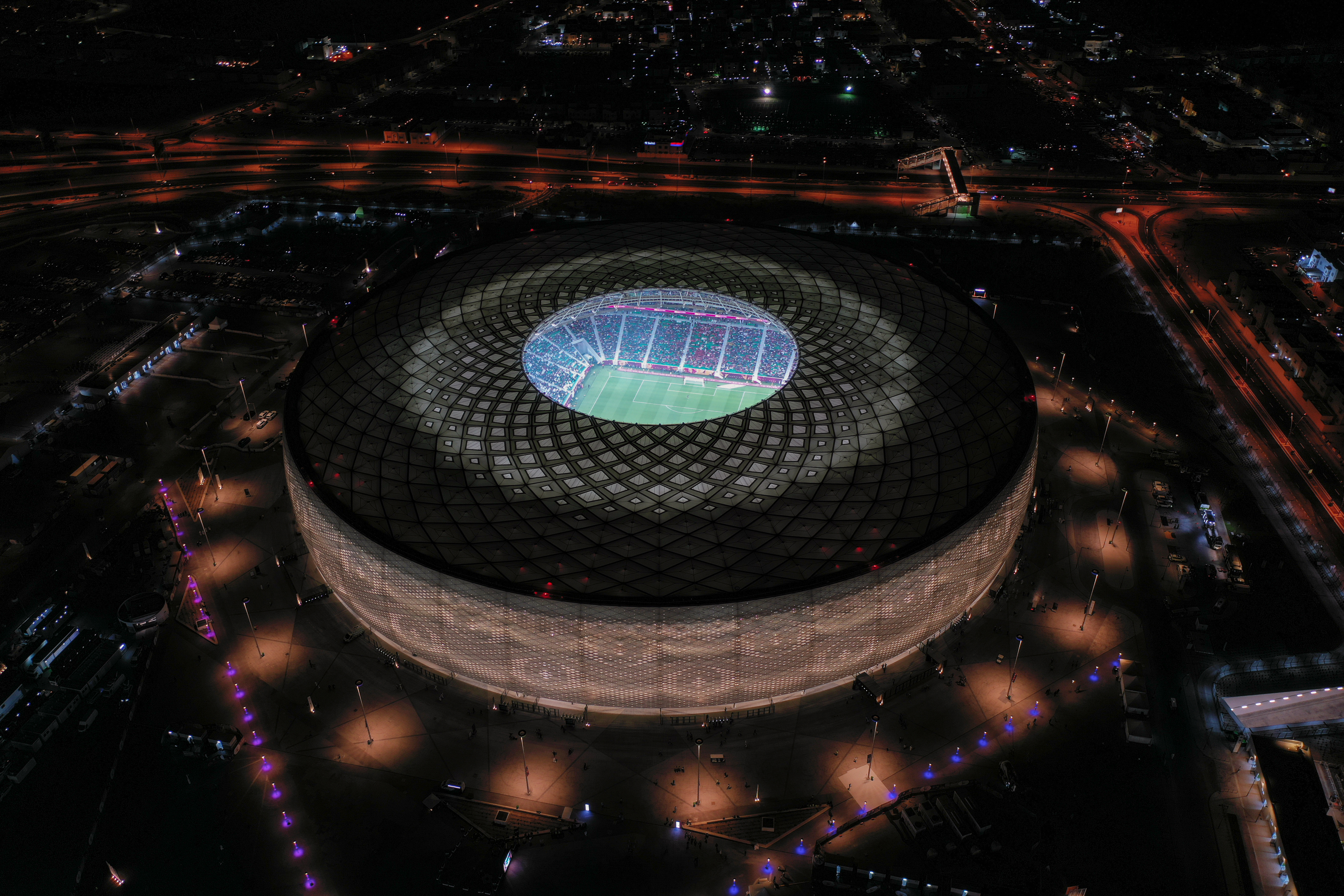 Стадион Аль-Тумама — real photograph of Qatar, AL KHALIDIAH TOURISM private tours