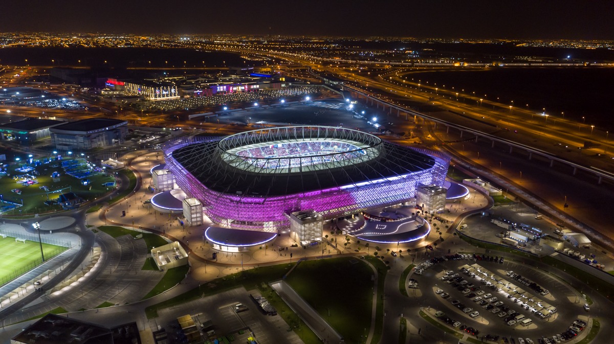 Стадион Ахмад бин Али — real photograph of Qatar, AL KHALIDIAH TOURISM private tours