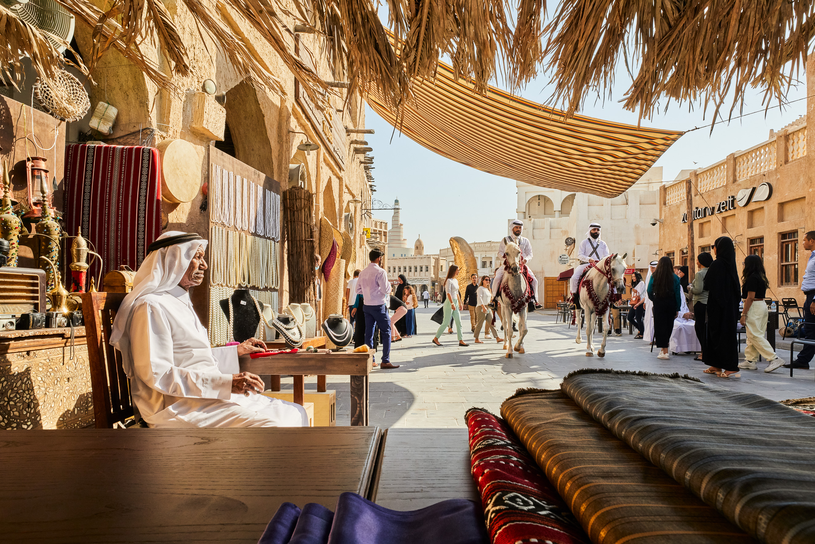 Наследие добычи жемчуга — real photograph of Qatar, AL KHALIDIAH TOURISM private tours