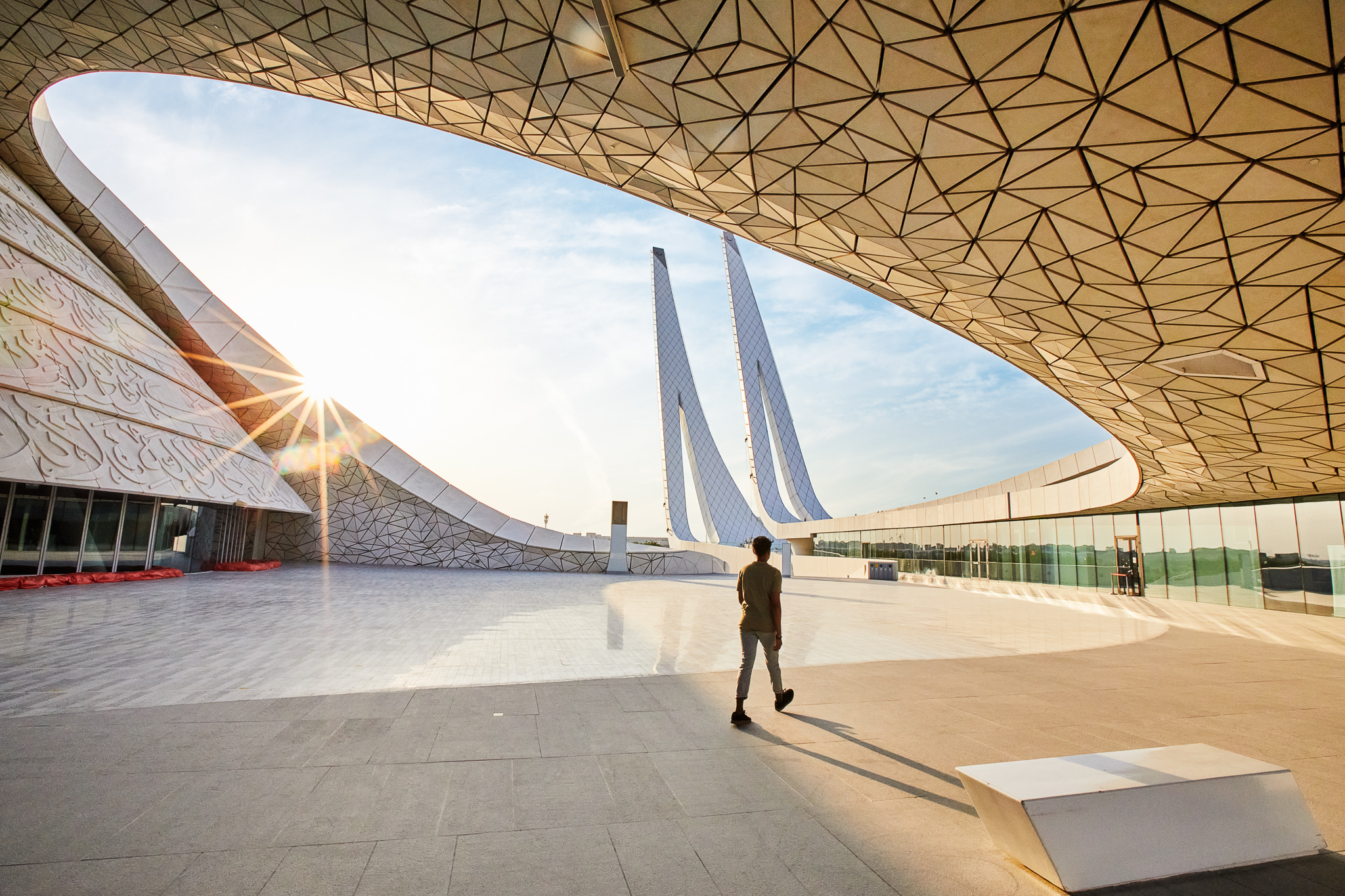 Мечеть Education City — real photograph of Qatar, AL KHALIDIAH TOURISM private tours